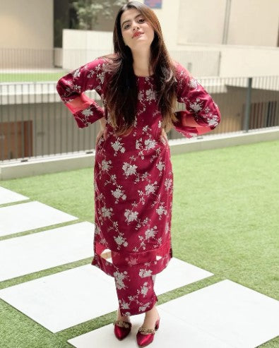 3-PIECE STITCHED ARABIC LAWN