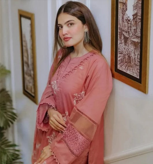 Summer Lawn Stitched 3-Piece Suits