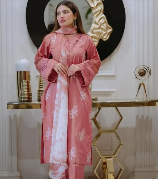 Summer Lawn Stitched 3-Piece Suits