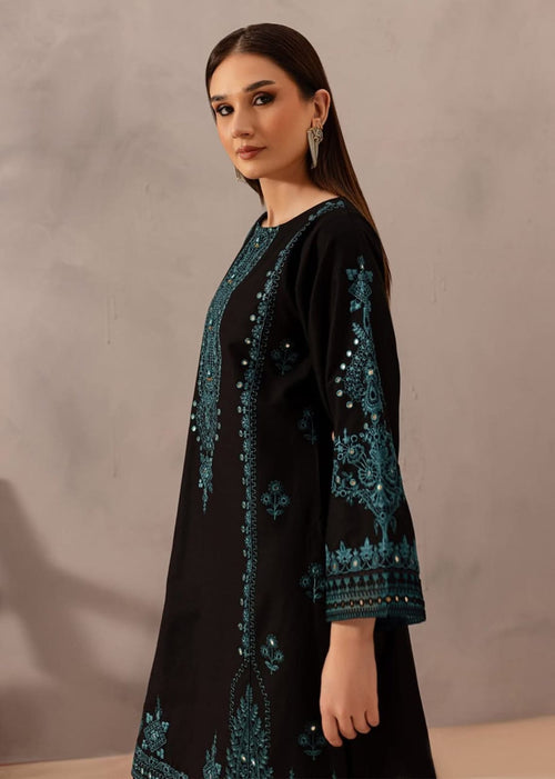 2 Piece Stitched Embroidered Lawn 9mm Work