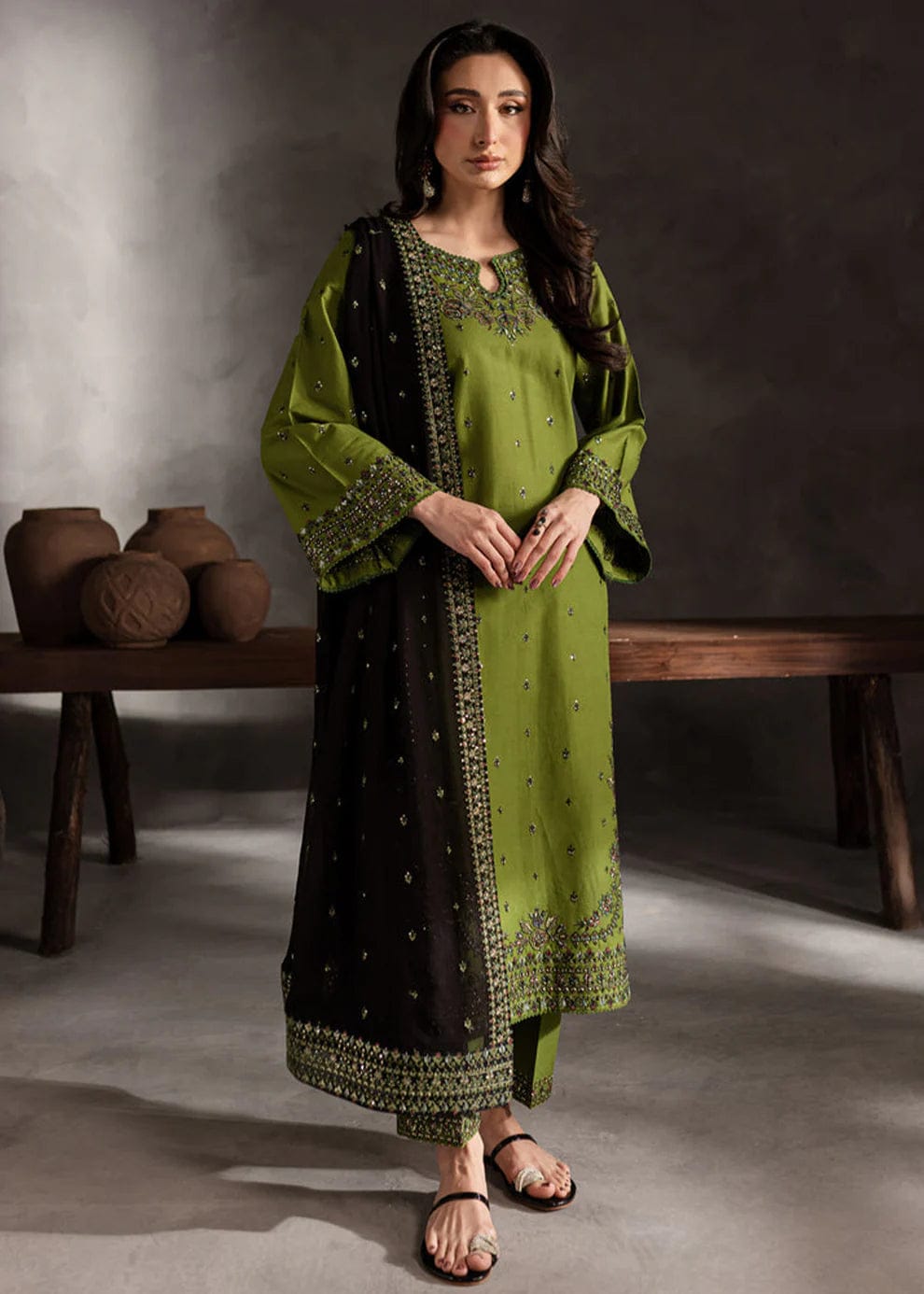 3 PIECE LAWN SUIT ZARIAH EMBROIDERED