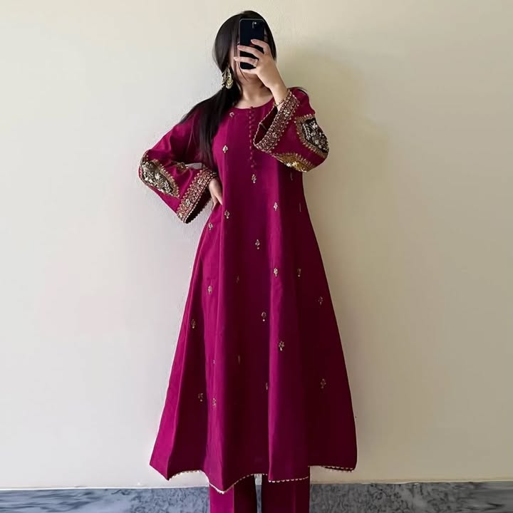 Zincorus 2-pieces Embroidered 9mm Work