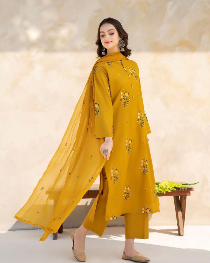 Lawn Stitched 3-Piece Suit 9mm Work