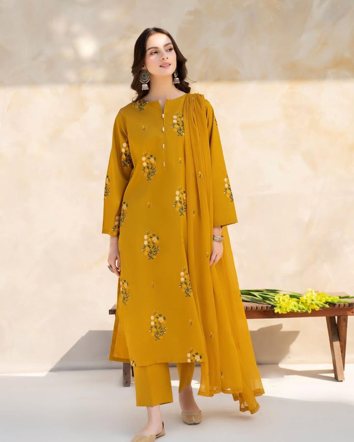Lawn Stitched 3-Piece Suit 9mm Work